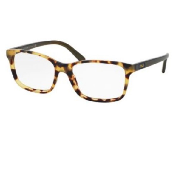 Polo Ralph Lauren Accessories - Polo Havana & Brown/Spotty Eyeglasses with Case